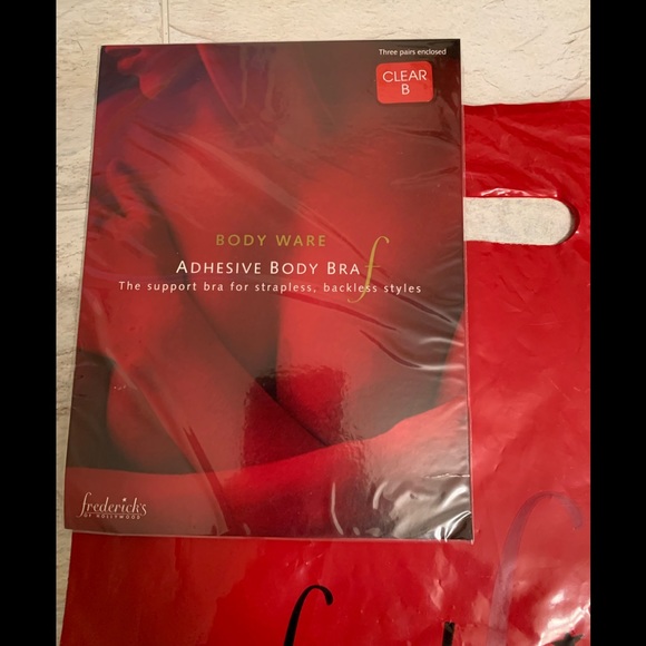 NWT Frederick’s of Hollywood Adhesive Body Bra Three Pairs in a Package - Picture 5 of 7